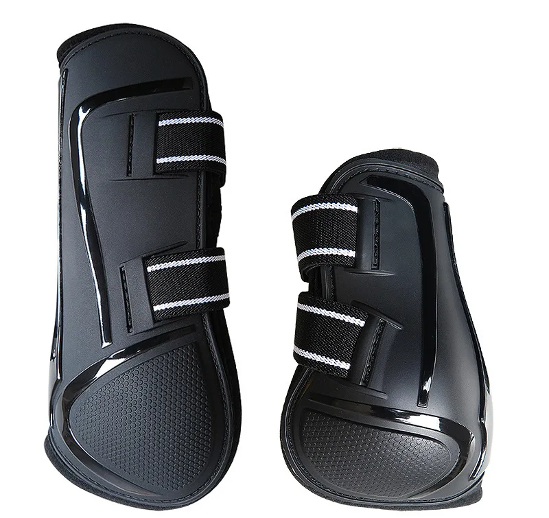 New Collection 1Set Horse Front Leg And Hind Leg Protection Horse Tendon Boots Adjustable Sizes And Multiple Colors