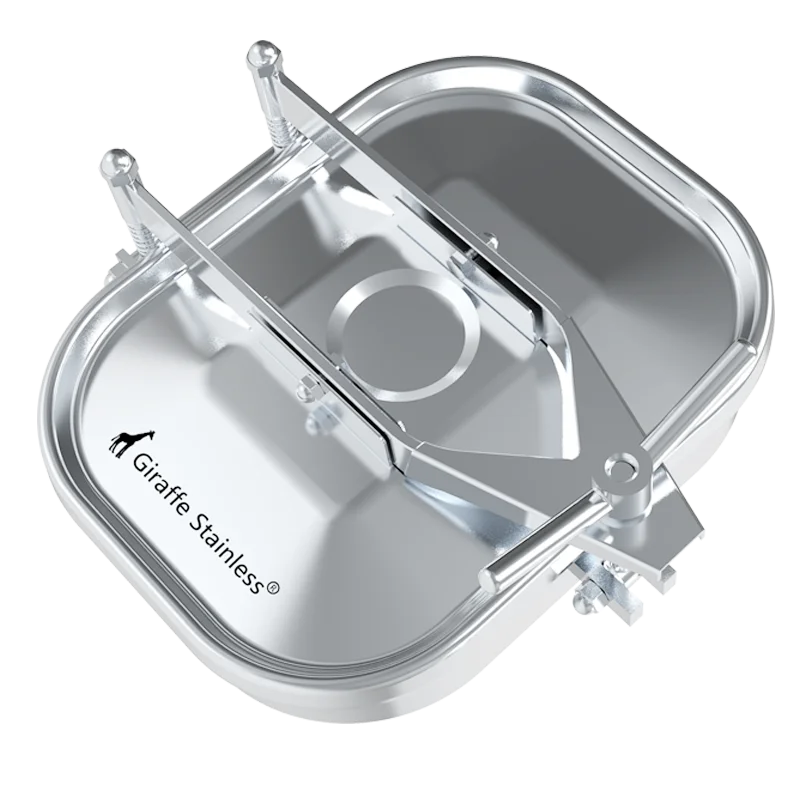 Sanitary Stainless Steel SS304/316L Rectangular Manhole 423 Series