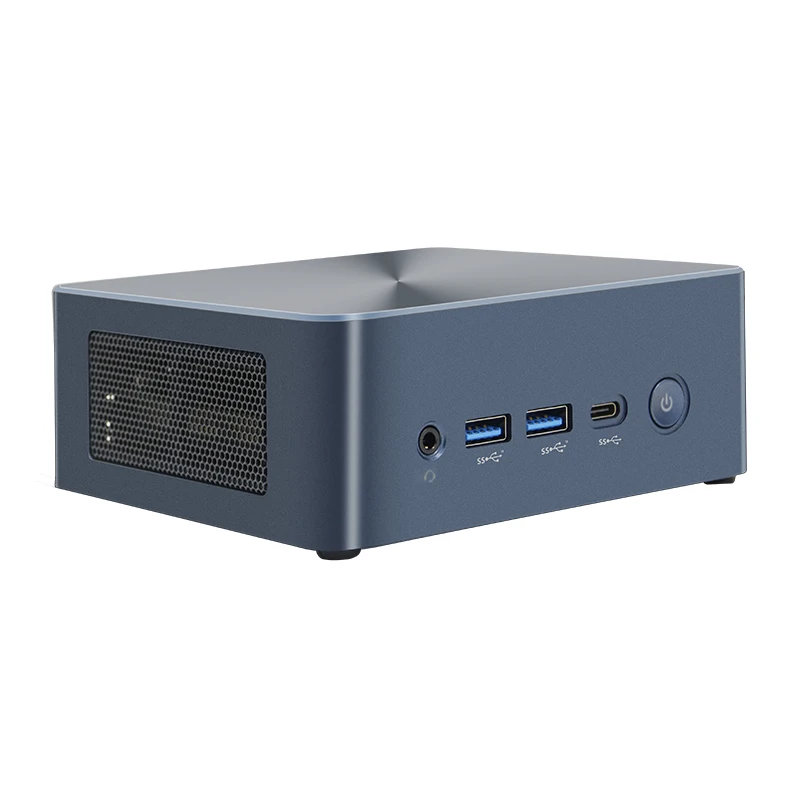 Factory Nano Intel Mini Pc Computer AMD 7840HS 4 Core  2 Lan Ethernet 4 Usb Ubuntu Win 10 Fanless Industrial Pc Intel  Mini Pc