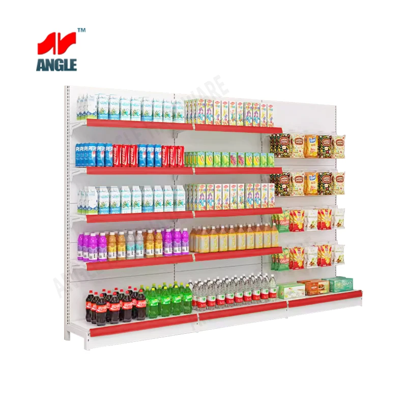 Single side Supermarket shelf gondola  factory price high quality Shelving Rack Racking Gondola