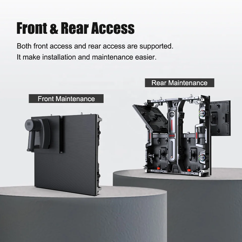 P2.6 P2.9 P3.9 LED Display Screen 500x1000mm Video Wall Panels 500x500mm LED Screen Concert Stage Background Video Wall Package