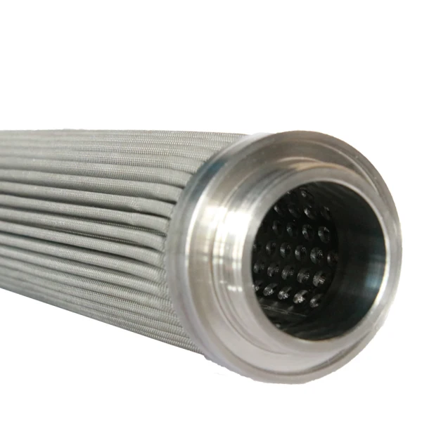 304/316L Stainless Steel Cummins Diesel Engine Fuel Hydraulic Oil Pleated Filter Element