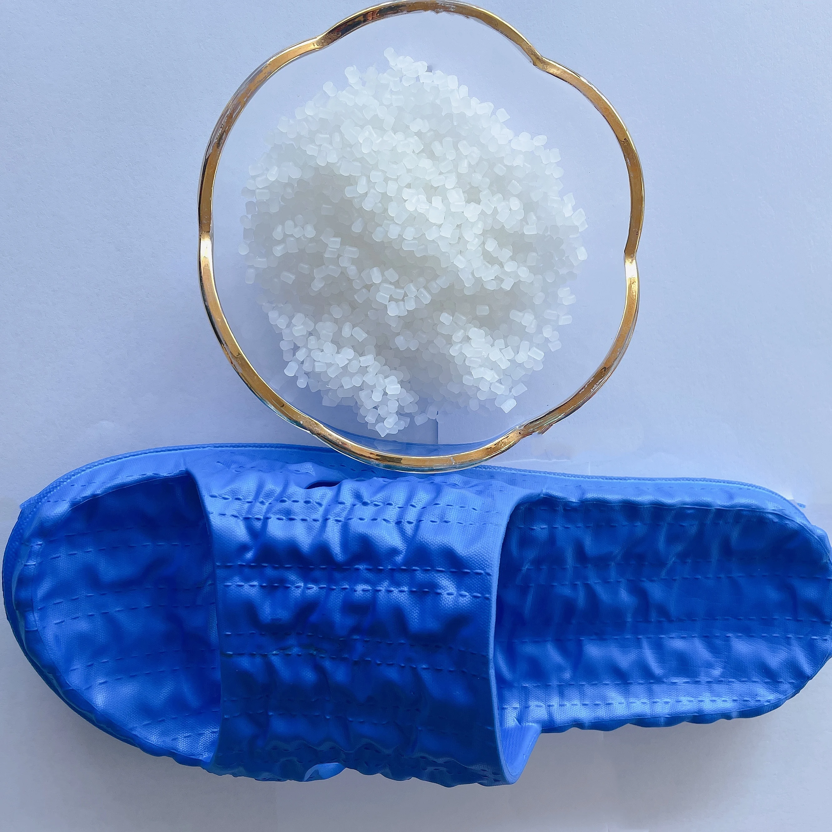 Soft TPE Elastomer for EVA Foam Slippers and Shoes