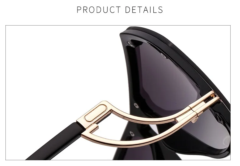 L2763 Hot Sale Oversize Vintage Lenses Womens Sunglasses 2019 Personality