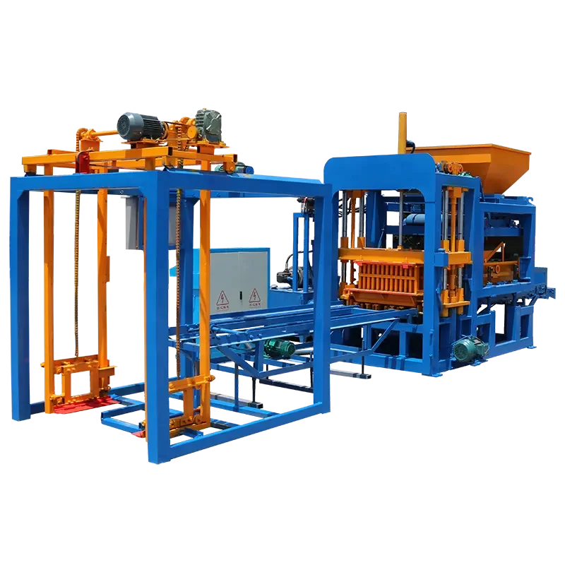 Automatic Hydraulic Plastic Sand Mixed Waste Brick Making Machine With Mold