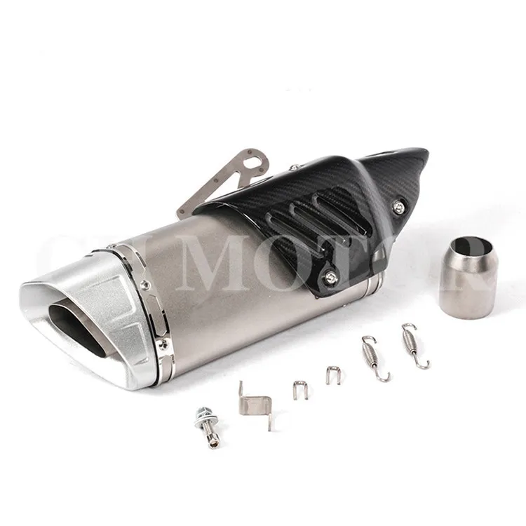 used motorcycle spare parts wholesale factory motorbike muffler racing universal exhaust for scooter