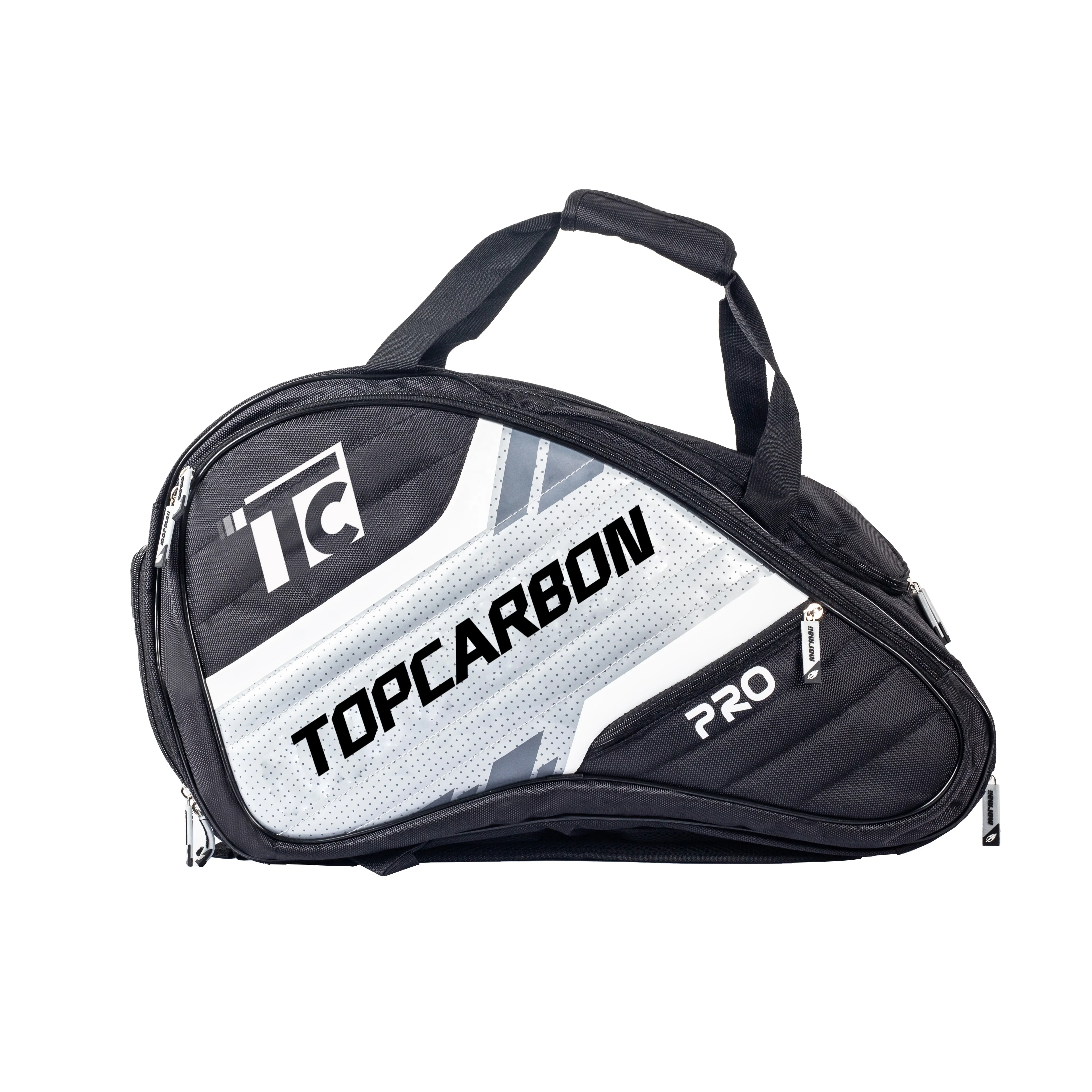 2024 New Waterproof Travel Pickleball Tennis Rackets Sport Backpack Paddle Padel Racket Athletic Bag Nylon 1680D