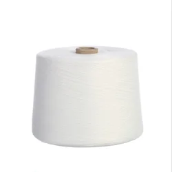Factory Open End Spinning 32s CVC 60/40 Cotton/Polyester Raw White For knitting Yarn