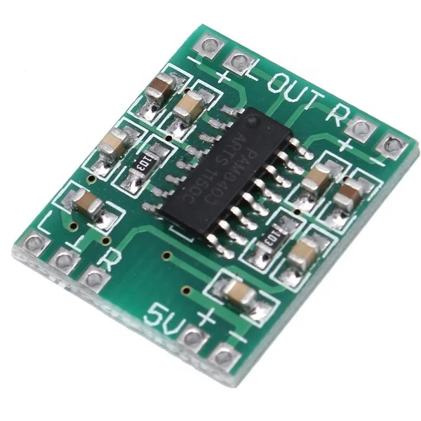  Плата цифрового мини-усилителя мощности PAM8403 3 Вт + плата класса D аудио USB DC 5 В 2x3 поддержка источника