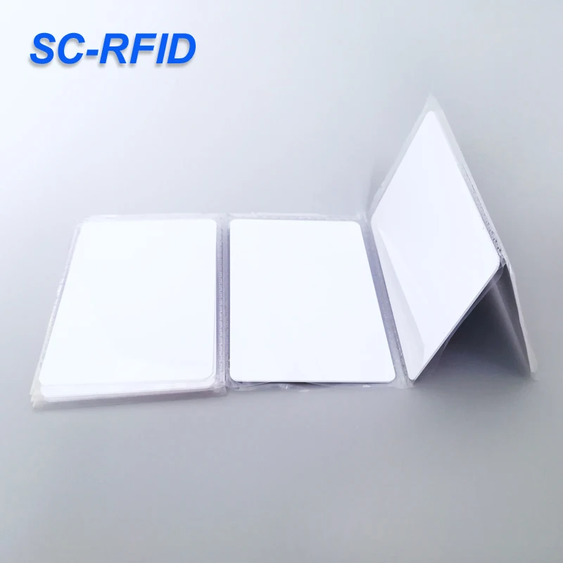 Hot sale Double-sided printable M1 S50 13.56MHZ smart card RFID NFC Business card Access Card