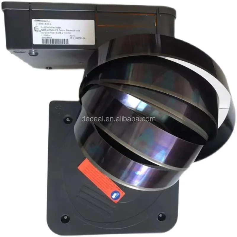 Anti-aging scraper blade for flexographic and gravure printing coating and polishing