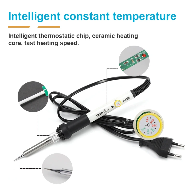 High Quality Adjustable Temperature Welding Supplies Irons Soldering Station For Mobile Phone