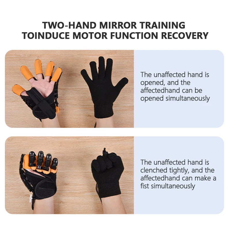 Hand stroke recovery equipment rehabilitation robot gloves finger training stroke hand recovery gloves for both hand