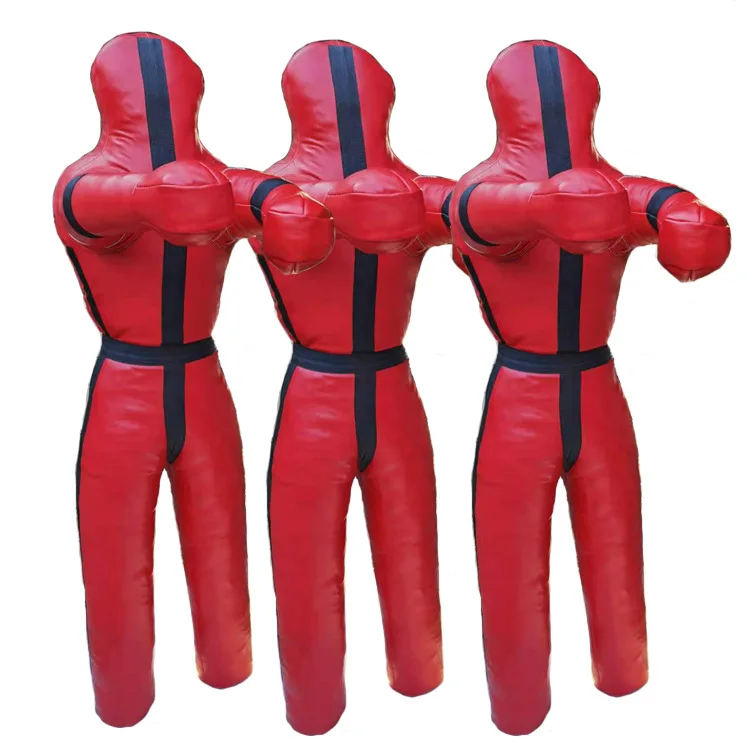 Boxing Sandbag 170cm Unfilled Fire Training Dummy MMA Jiu-jitsu Wrestling Dummy