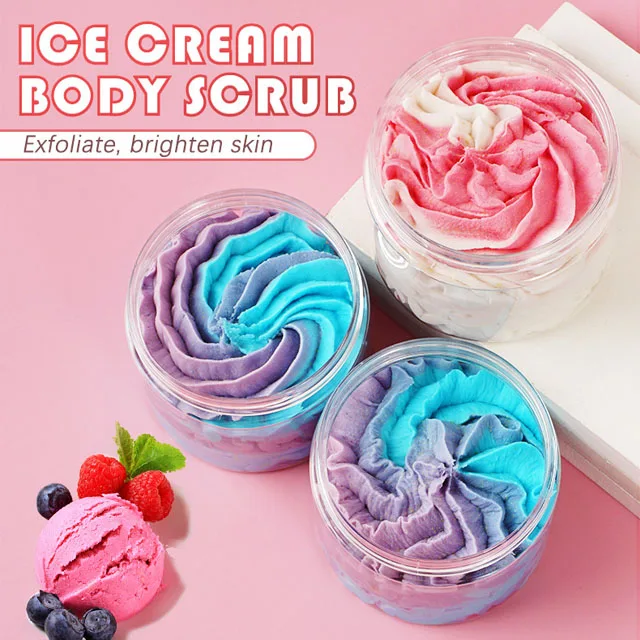 
AH Colorful Body Butter Natural Vegan Creamy Coconut Mango Body Butter for Private Label 