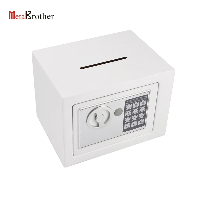 Secure Metal fireproof digital code lock Cash Safe Electronic Money Safe Steel Mini Safe Hotel Family Cheap