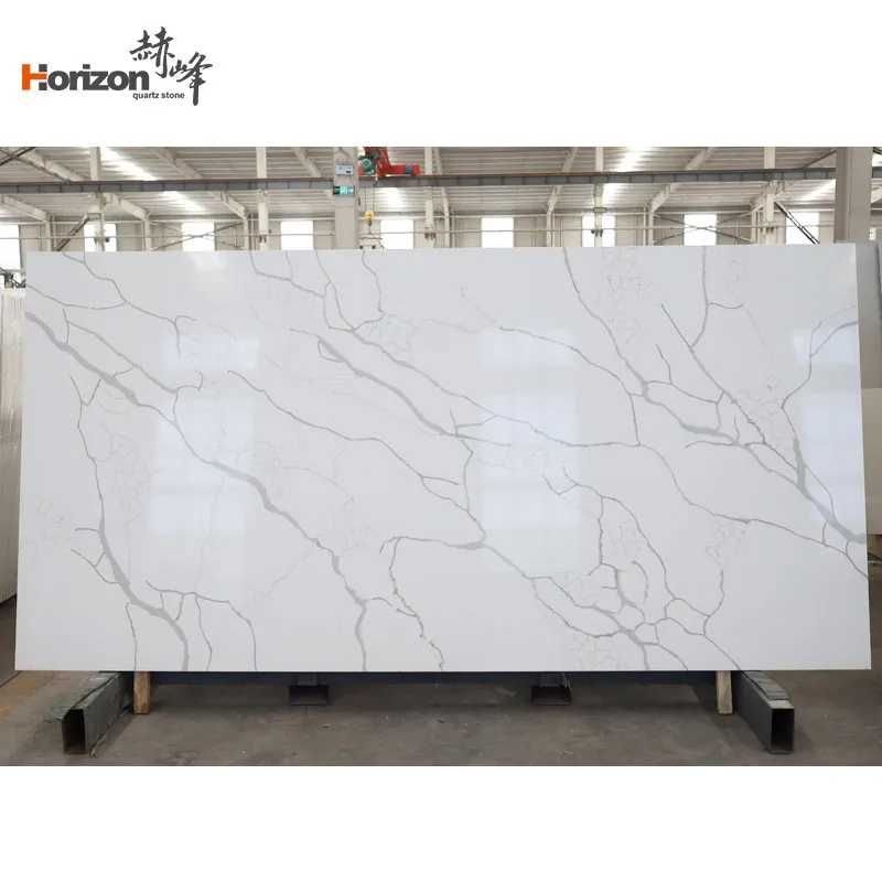 Factory Manufacturer Price Per Square Meter Kitchen Quartz White Slabs Marble Sale Quartz Stone slabs