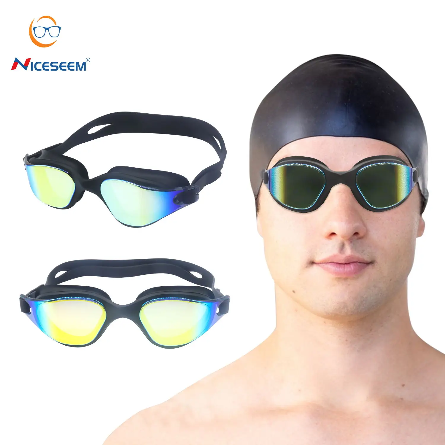 New Star Eye Wear PC Lens Swim UV Goggles Leakproof Kids Shatterproof Anti fog Lens Swimming Glasses Swimming Pool Goggles