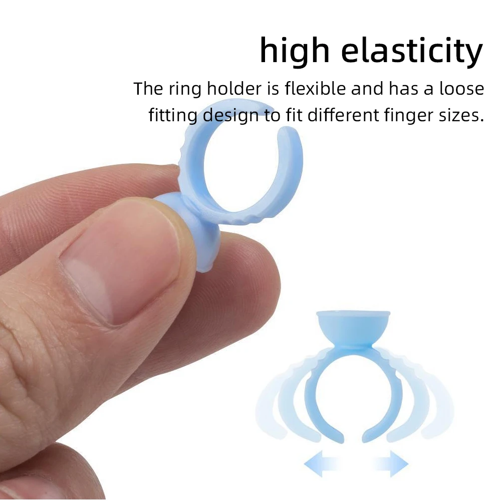 Новинка 100 шт. одноразовое кольцо для нанесения татуировок