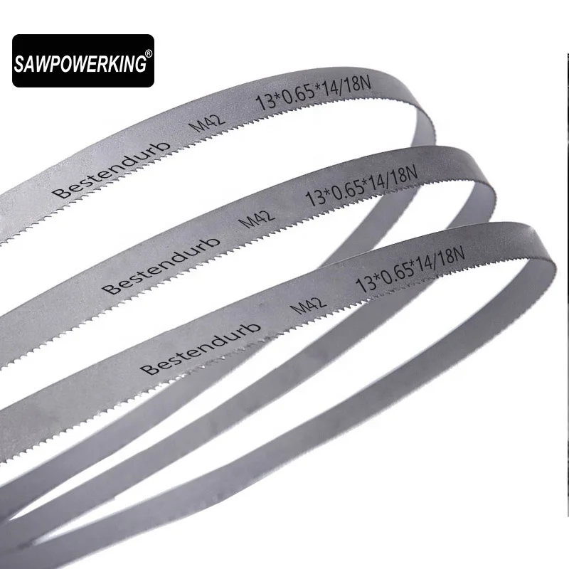 
Bandsaw Parts Accessories M42 Bi-Metal Cutting crn 16*0.5*1650MM Bone Saw Blade 