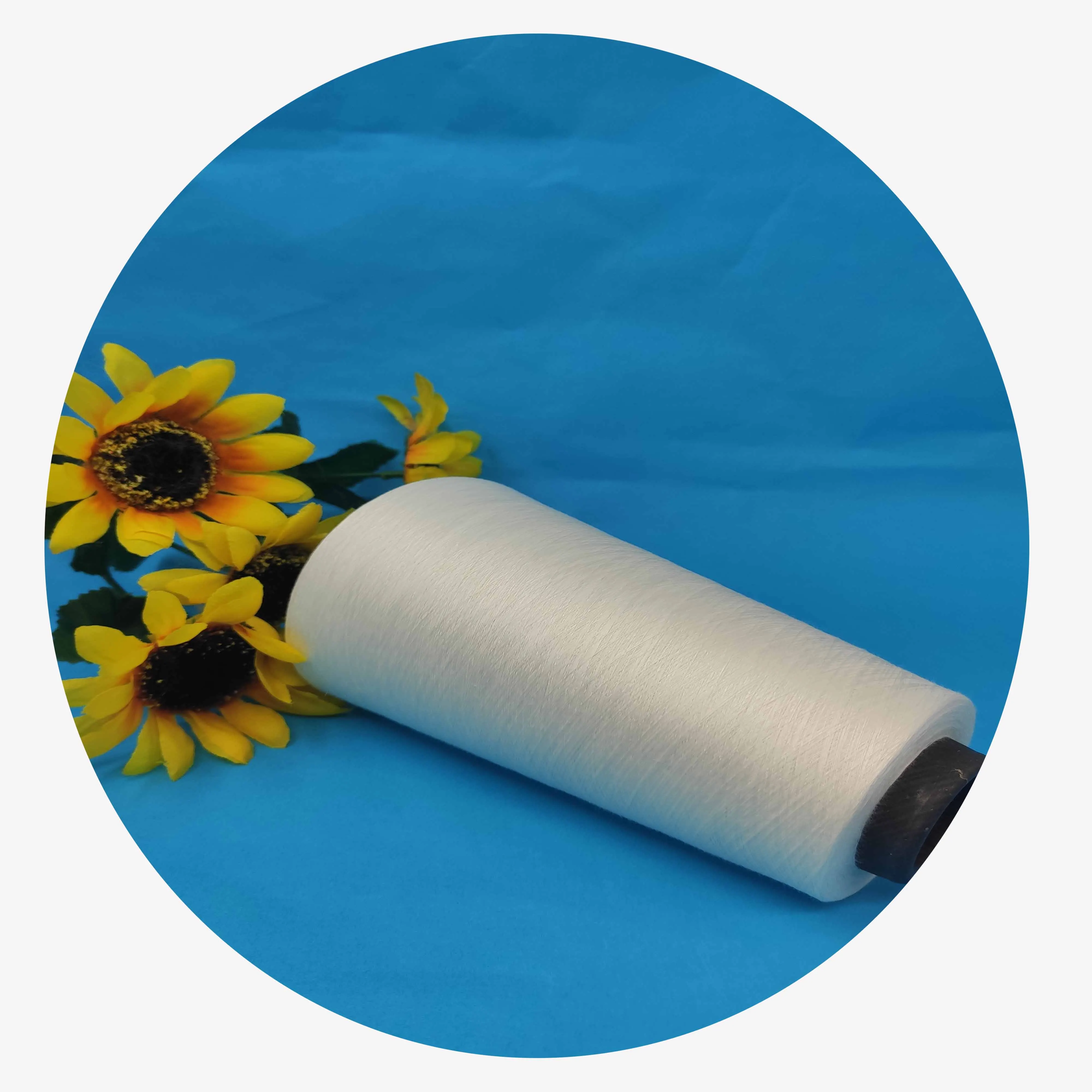 Best selling good price of cotton natural 32s bamboo yarn