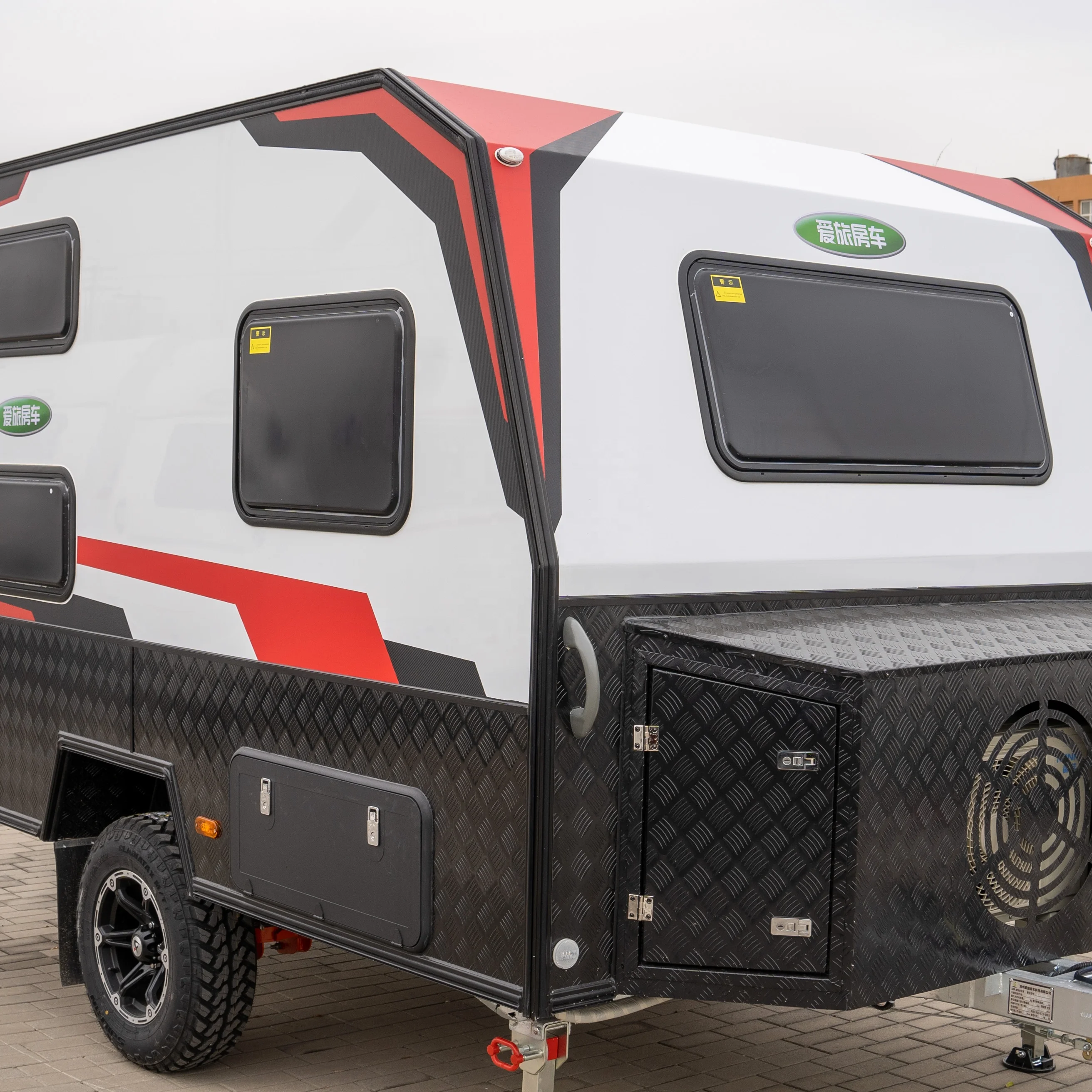 Factory  made hot sale Cheaper Off road  Trailer  rv  travel truck camper trailer for sale Made in China