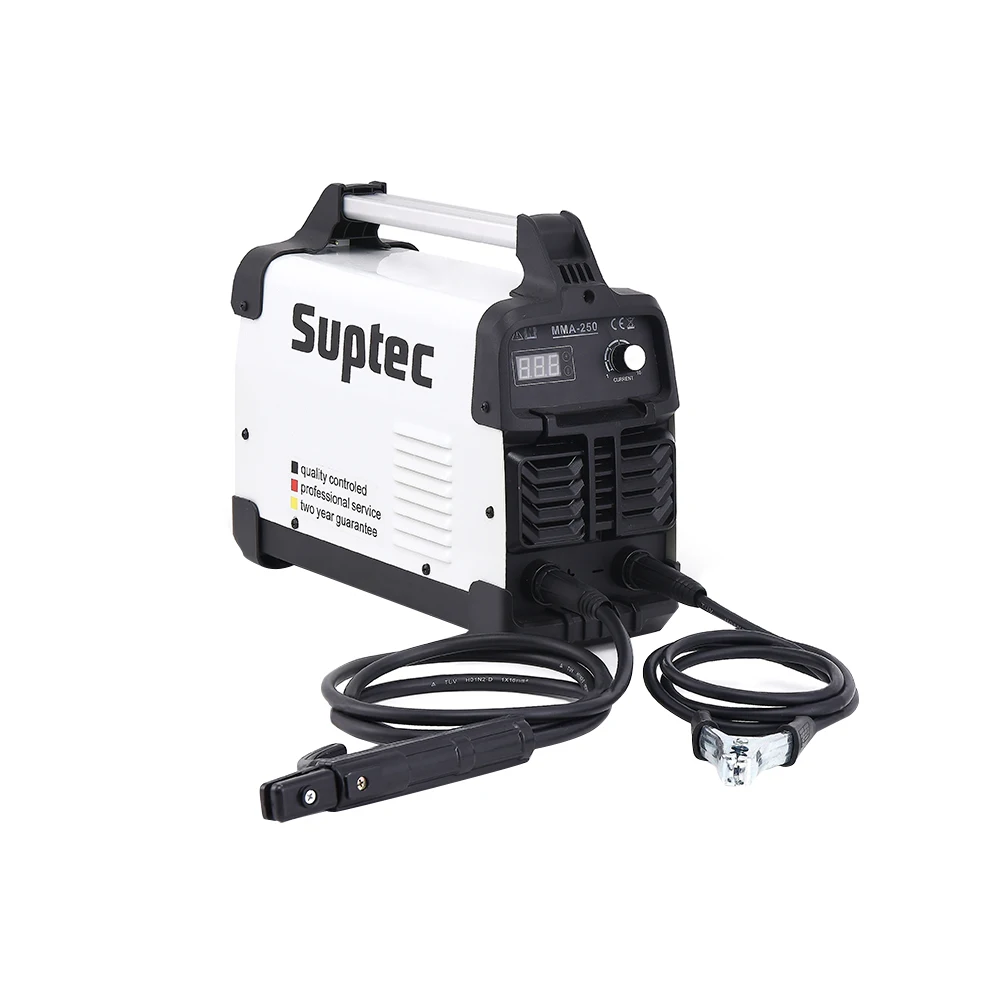 SUPTEC широко используется MMA-250 220 В 110 В портативный сварочный аппарат Soldadora инвертор дуговой сварки постоянного тока Soldador инвертор MMA сварочные аппараты 60%
