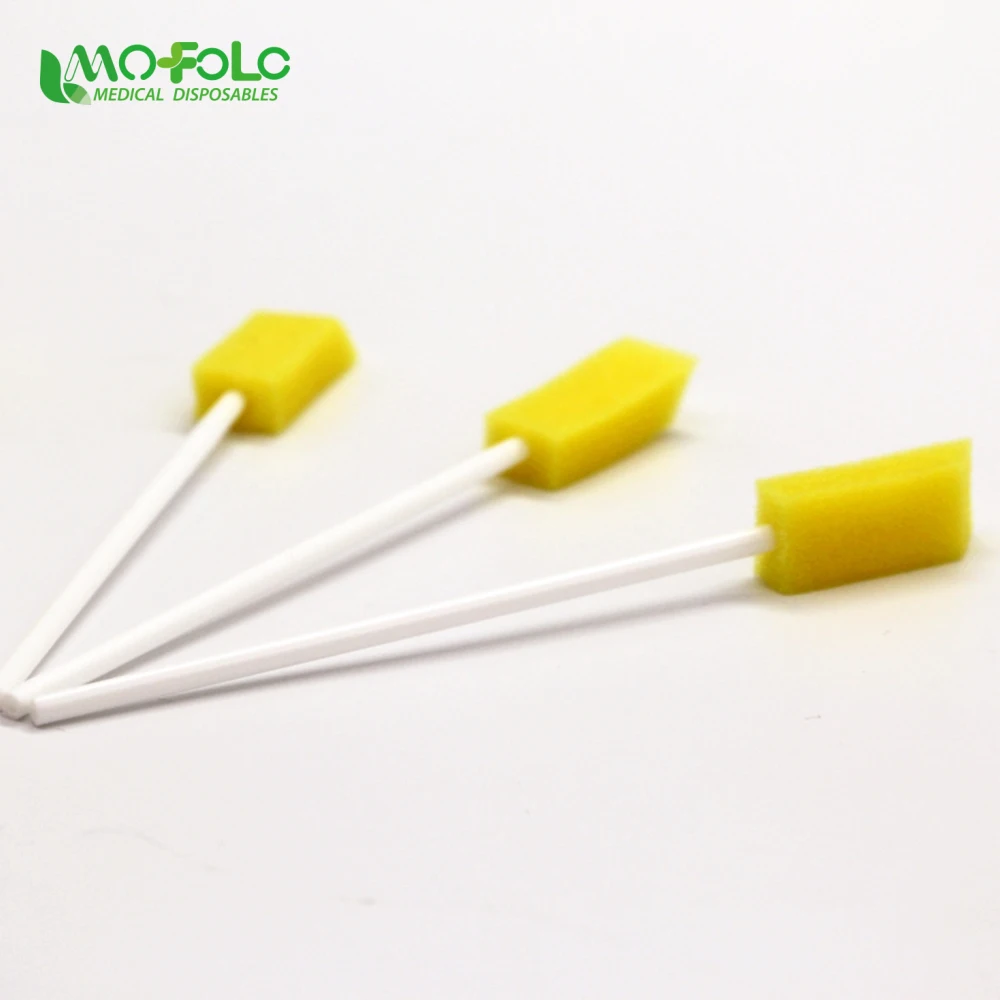 Oral Care Sponge Swab Tooth Cleaning Mouth Swabs