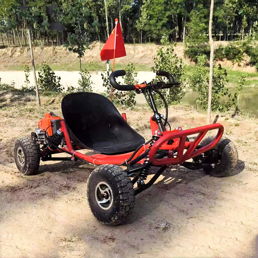 Off-Road Adventures Extreme Power Mini Off-Road Motorcycle Go Kart Gas Powered 63cc Mini Go Kart Buggy For Sale