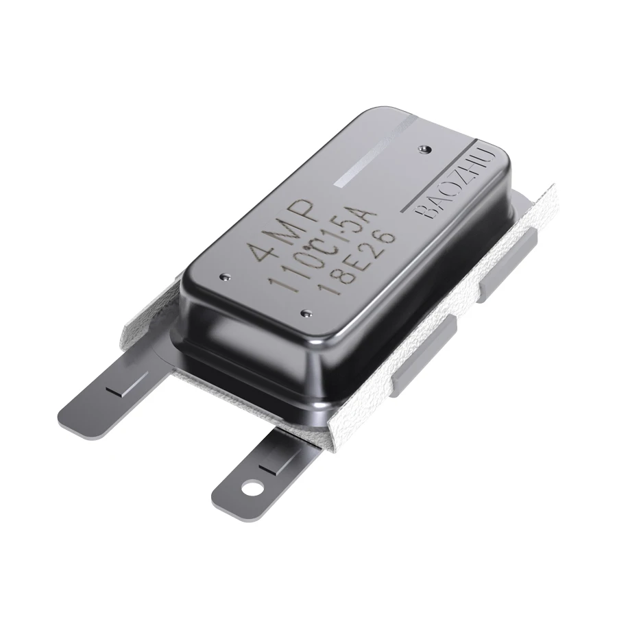 Normally Closed Auto reset Metal Case Current bimetal thermostat 4MP thermal overload protector switch