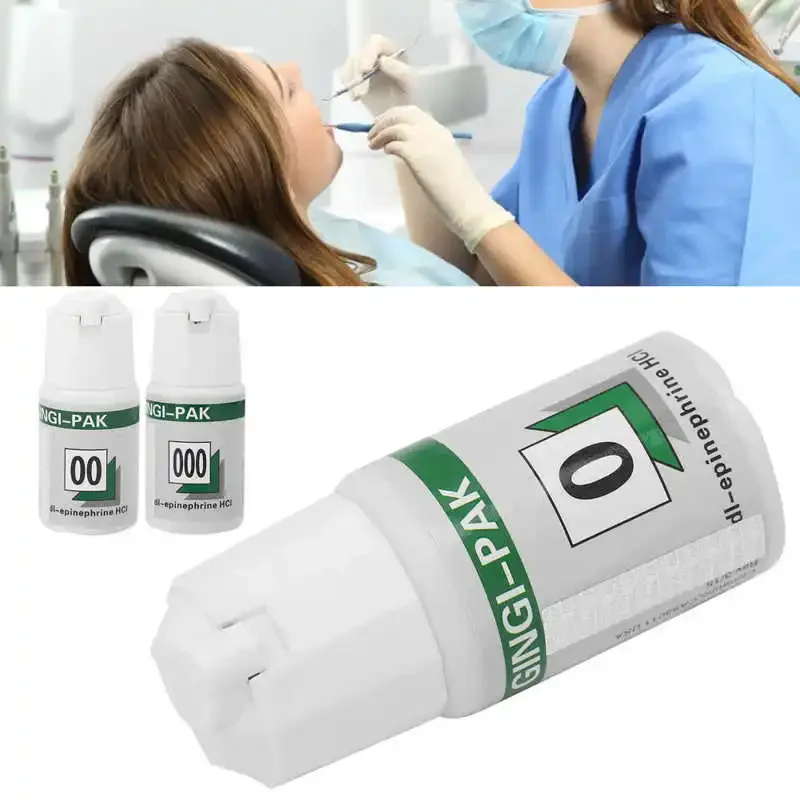 High Quality Disposable Dental Thread Dental Gingival Retraction Cord Oral Care Knitted Cotton Gums Line Dental Materials