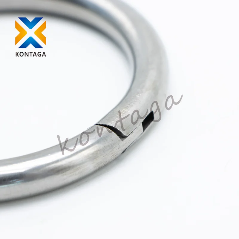 Veterinary Equipment 90mm out diameter Stainless Steel Cattle Bull Nose Ring For Cow Essential For Diagnosis