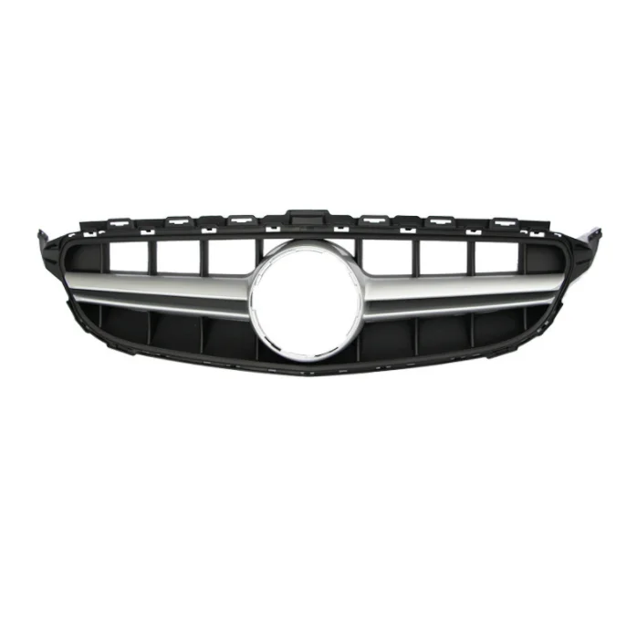 Automotive Parts Car Hood grille For 2014-2018 Mercedes Benz C Class Upgrade W205 AMG Grill C63 Front Grille