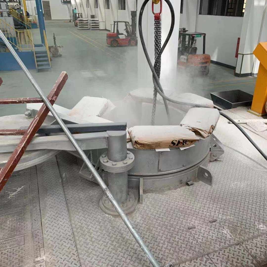 SIL-RAM 169CR Acid ramming mass for ferrous melting of coreless induction furnace