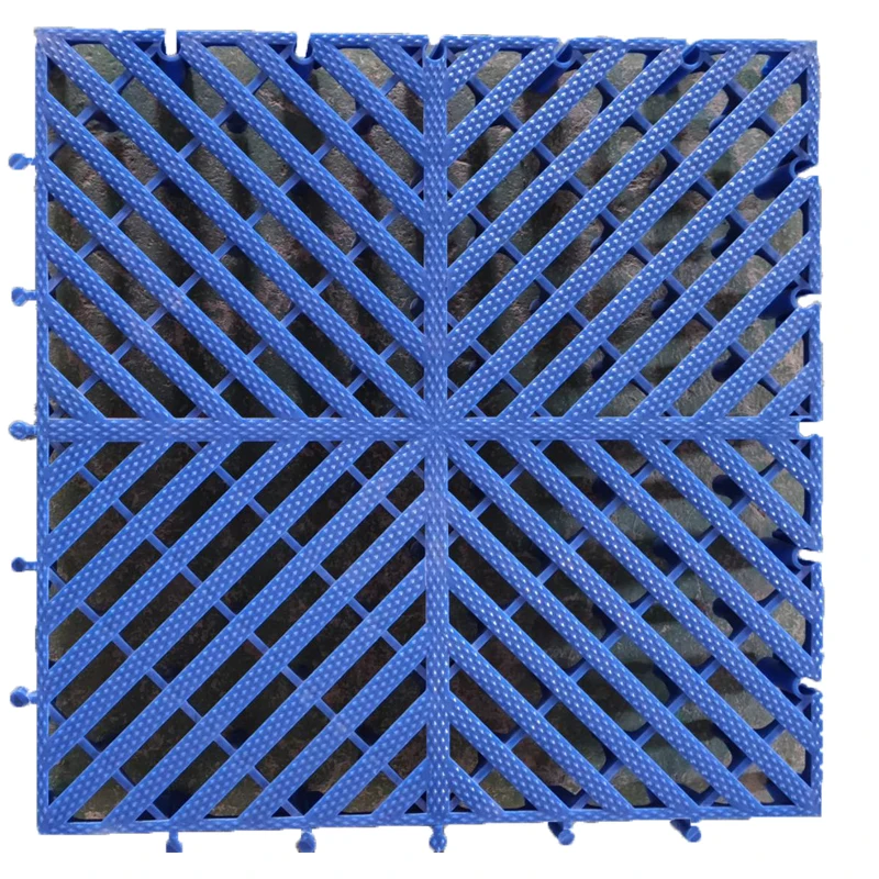 60mm Car wash 4S shop grille polymer plastic moisture-proof mat drainage non-slip grid floor grille