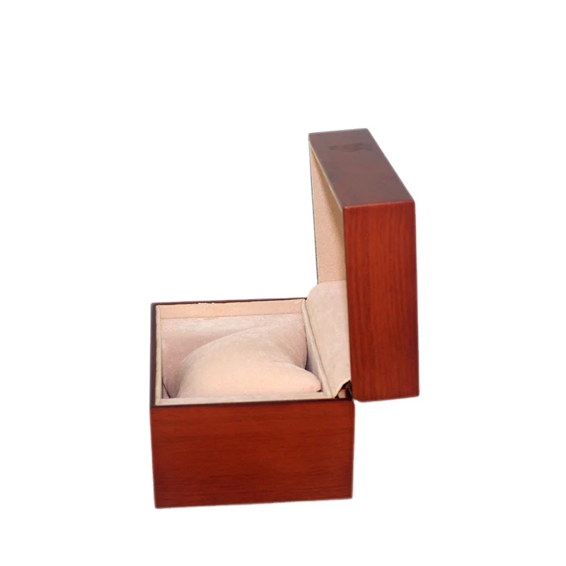 Изготовленные в Гуанчжоу деревянные коробки для упаковки часов с принтом логотипа
