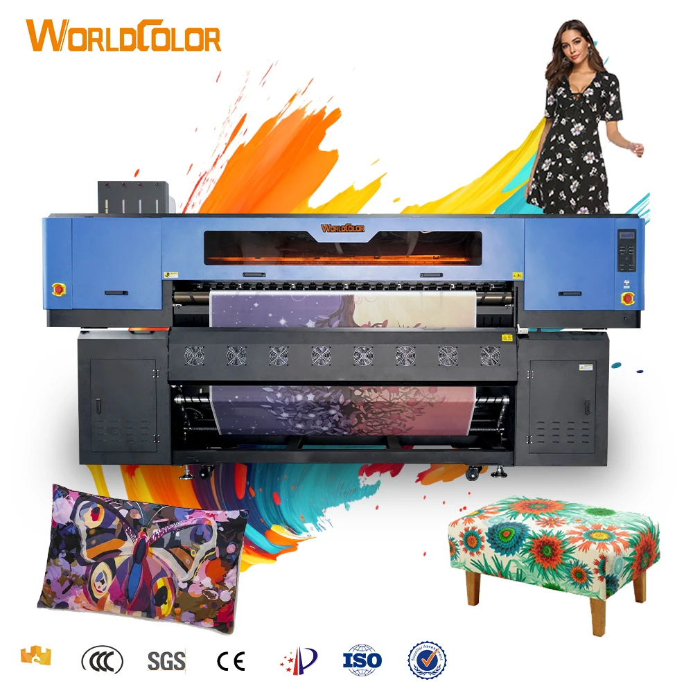Heavy-Duty Large Format Sublimation Printer for Textile Automatic Digital Sublimation Plotter for Polyester Fabric