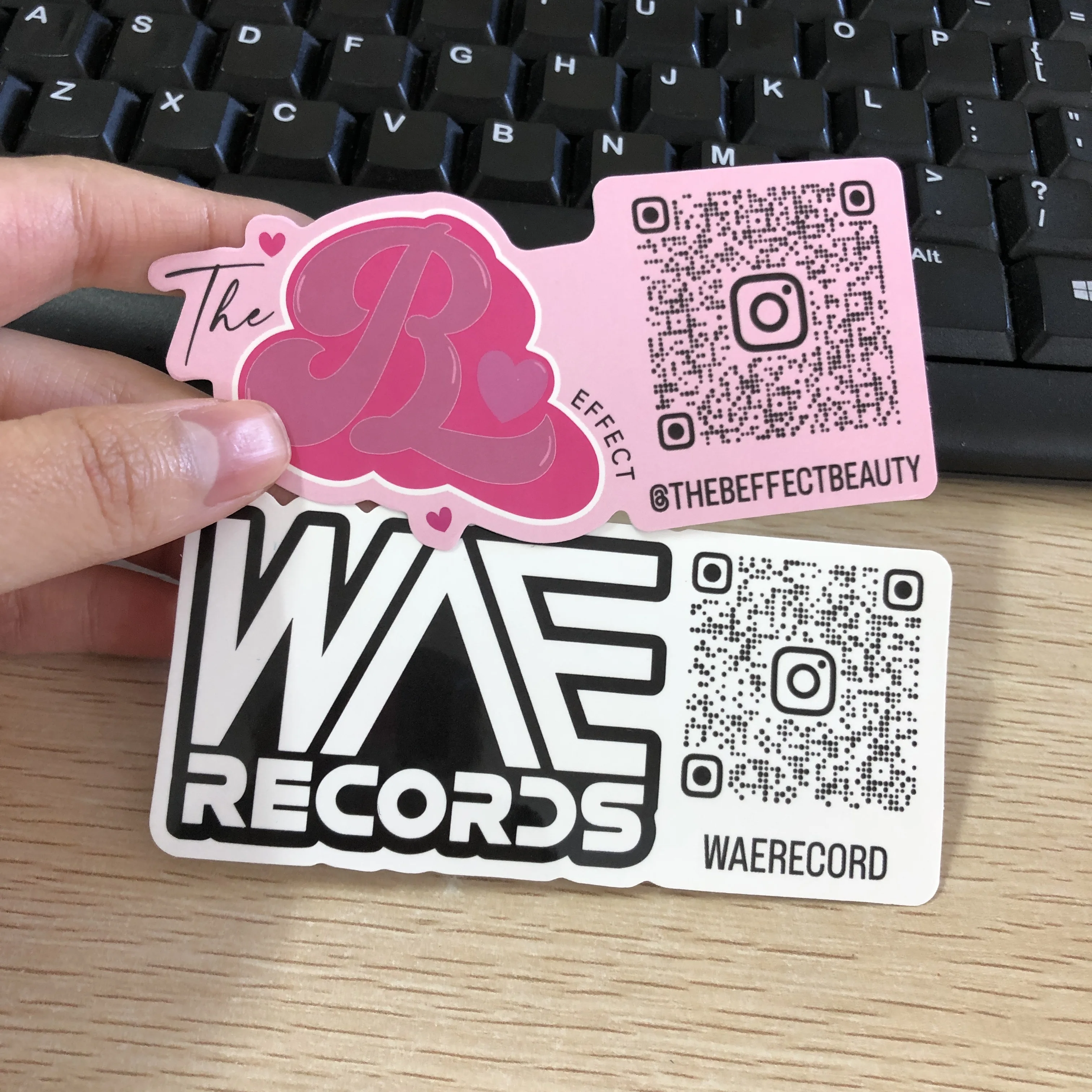 Высококачественная наклейка с кодом Qr супер прочная и водостойкая QR наклейкой