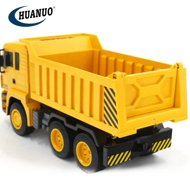 1/18 2.4GHz 6CH Rc Dump Truck Toys Electric Engineering Tipper Dumper Lorry Model Truck with Lights