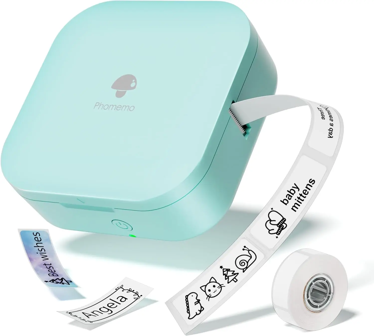 Phomemo Q30 mini thermal printer sticker printing machine label printer bluetooth sticker mini label printer for gifts home