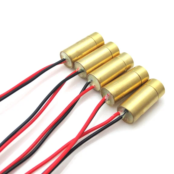 FU635L5-C9 FU635L5-BC9  635nm <1mW 9x23mm 3-5VDC Mini Red line Laser diode Module lazer head projector locator laser light lamp