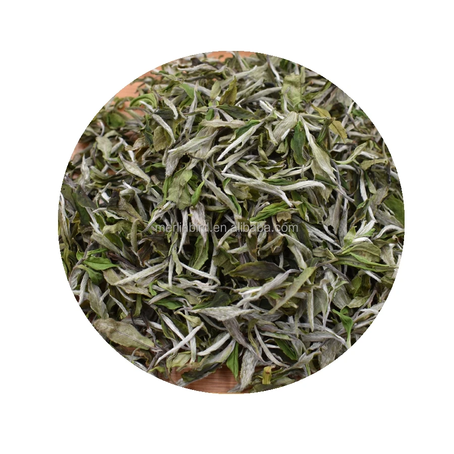 Органический полноценный белый чай Fuding, листья белого чая Bai Mu Dan, фальшивый чай