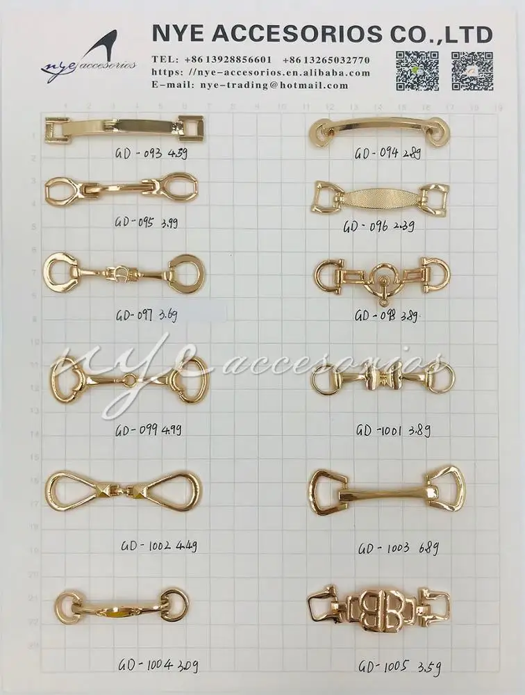 Wholesale Newest Design metal shoes buckles shoe decorations for women sandals and casual shoes  accesorios de zapato  para muje charm