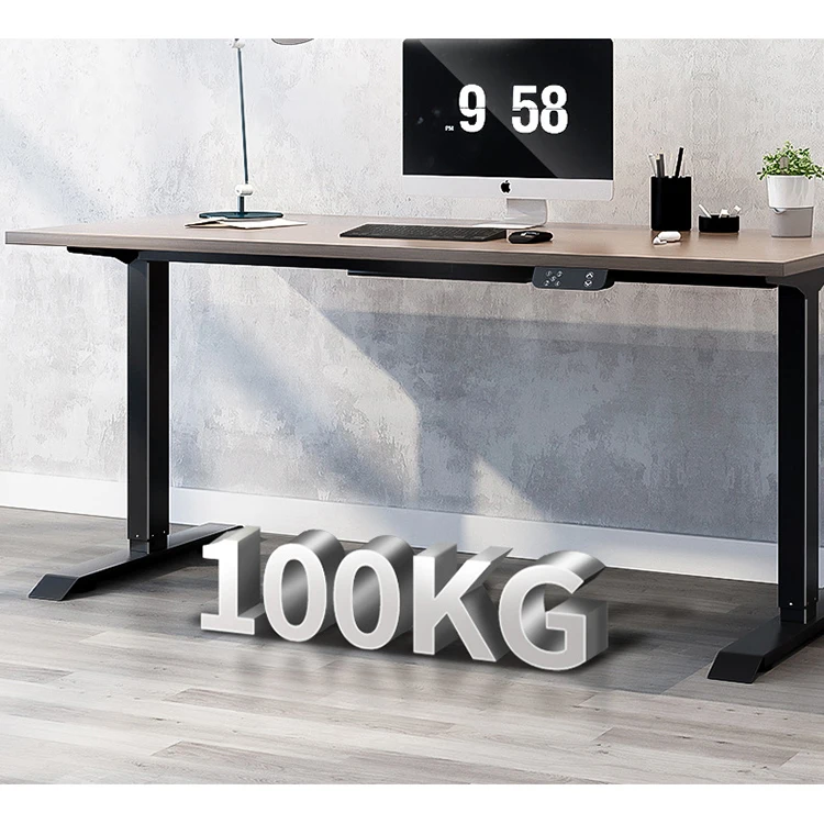 manufacture custom children electric furniture desk sit stand home office height adjustable desk dual motor study table for kid