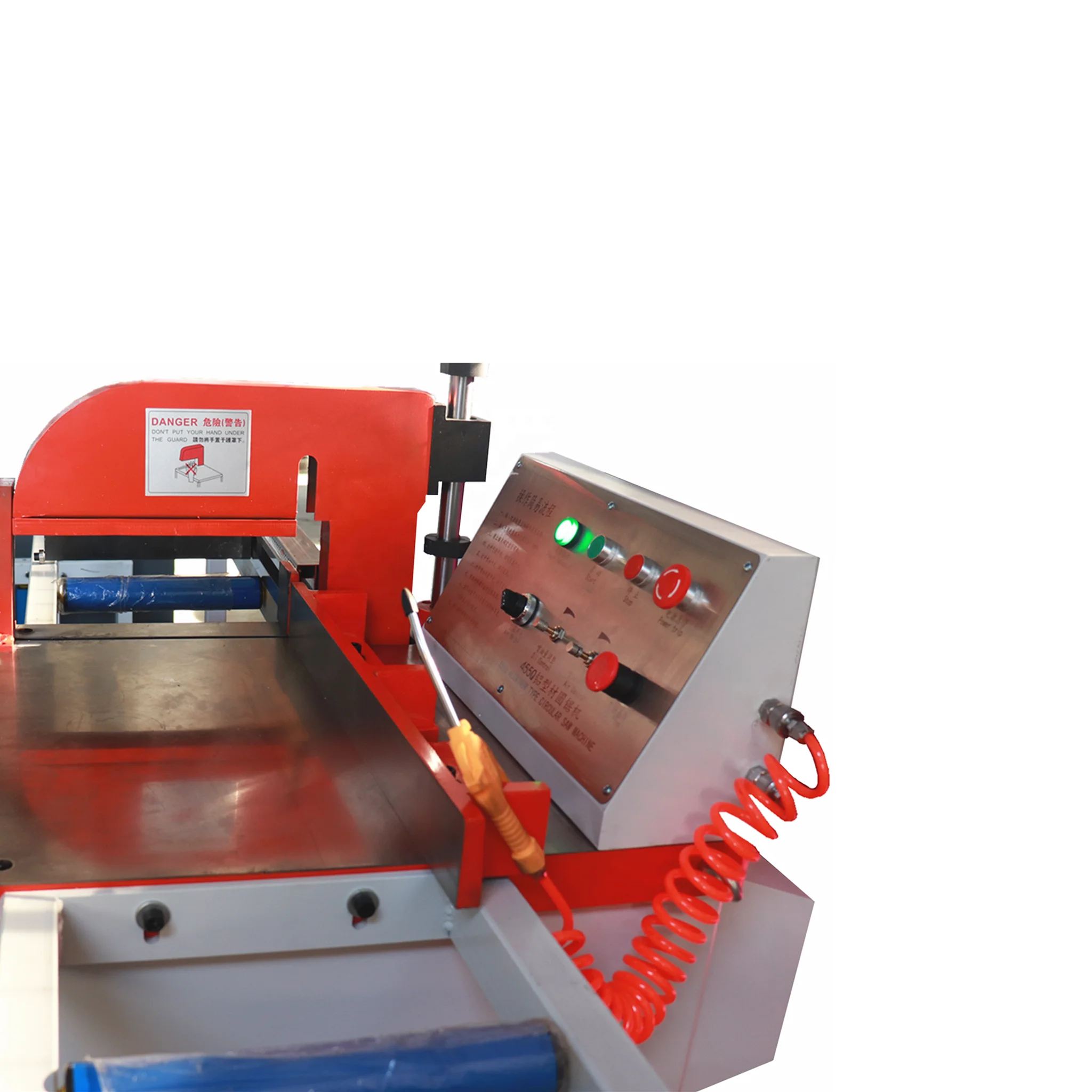 JR455 Semi-automatic Aluminum Cutting Machine Metal Profile Cutter