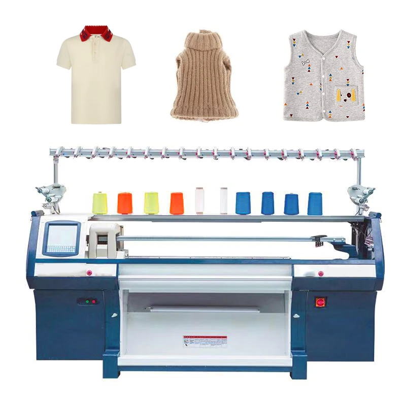 High Speed Automatic flat woolen sweater Knitting Machine Similar Universal flat knitting machine for sale price