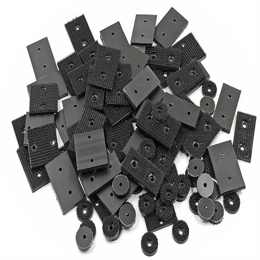 new arrival double sides self adhesive clear fasteners mushroom 3M-dual lock hook and loop tapes