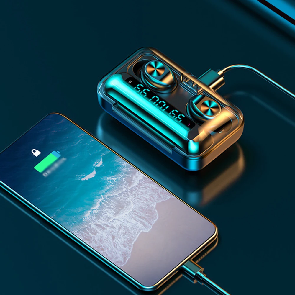  Высокое качество i7s i12 TWS наушники беспроводные bt с зарядным боксом I9S I11