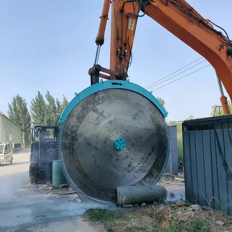 High efficiency new popular rock cutting hydraulic rock saw for excavators attachments