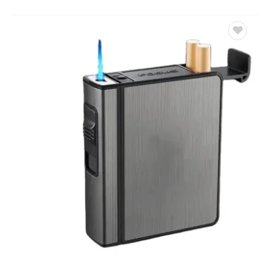 Torch Lighter High Capacity Pyrotechnics Cigarette Box